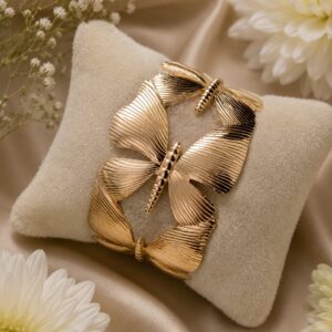 Golden Flutter Cuff 🦋