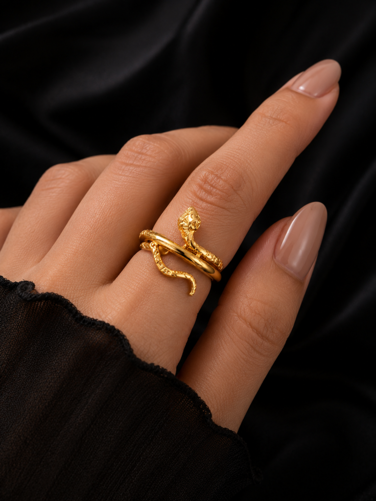 Serpentine Grace Ring