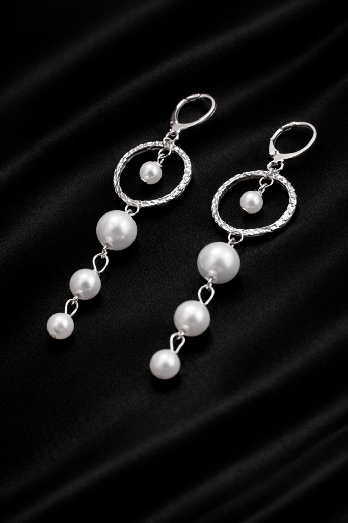 Pearl Cascade Earrings