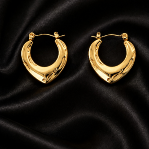 Golden Halo Hoops
