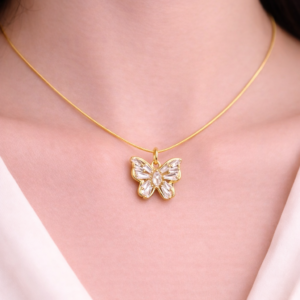 Golden Flutter Charm
