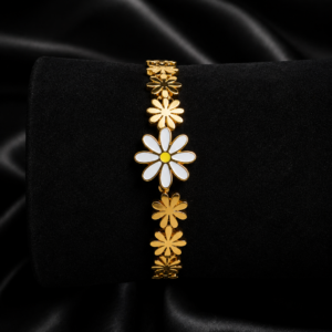 Daisy Charm Bracelet